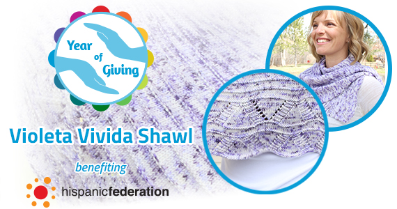 April Year of Giving Scallop Shawl